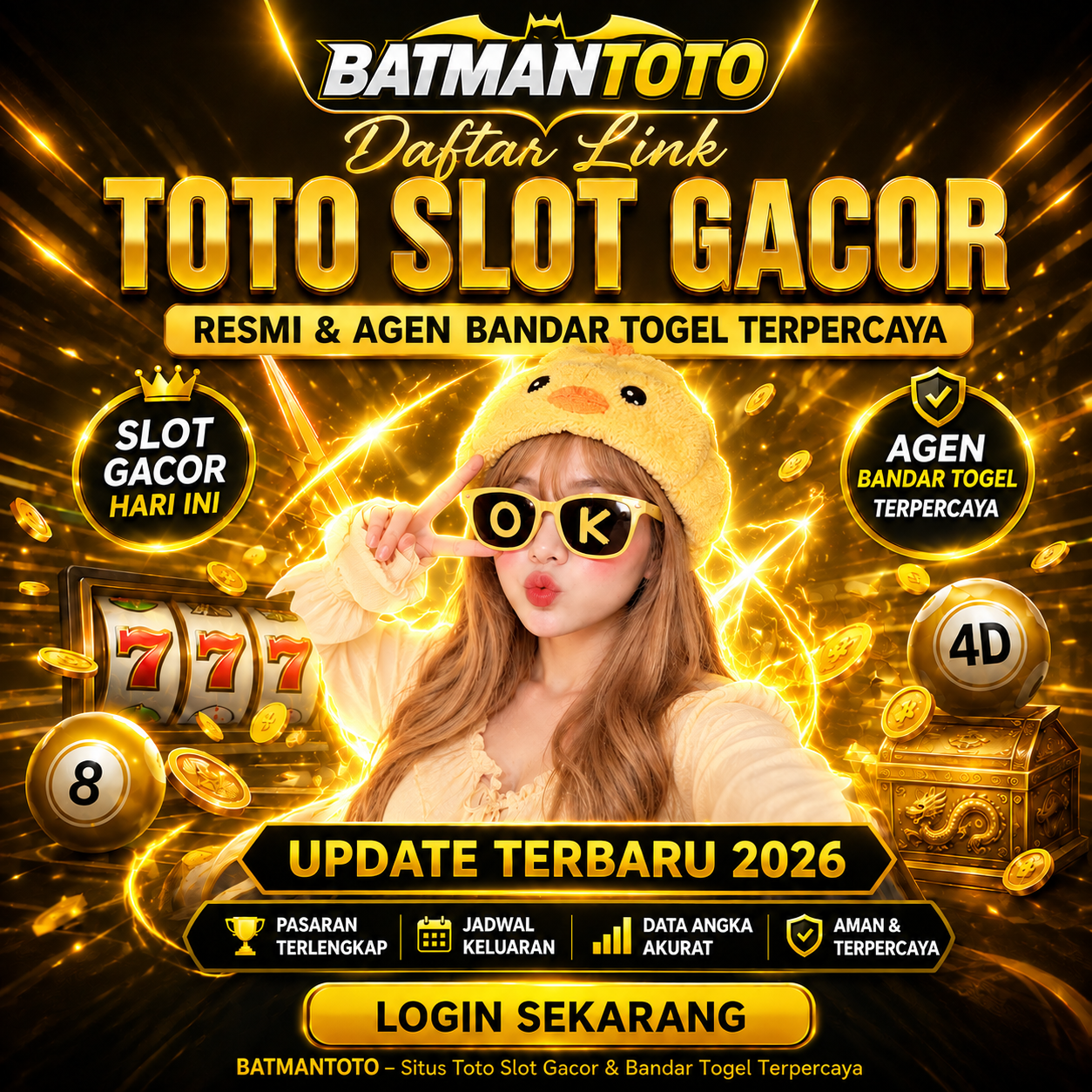 BATMANTOTO : Wadah Taruhan Situs Toto Togel & Toto Slot88 Gacor no 1 indonesia.